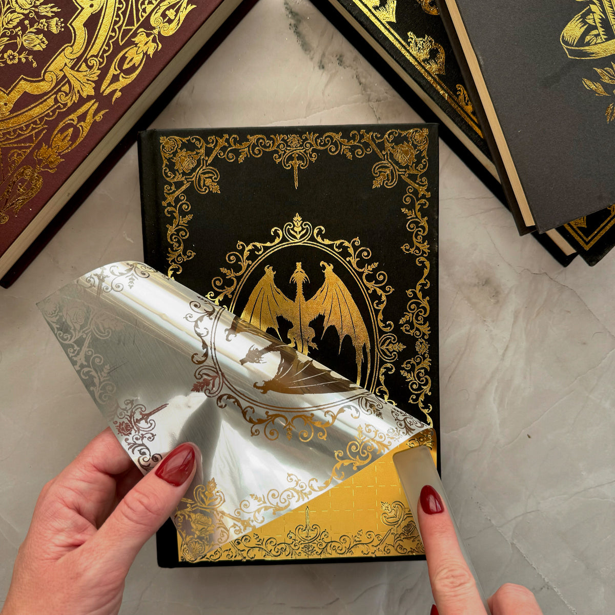 Fireborne: Reforged Fable & Bind Book Foils