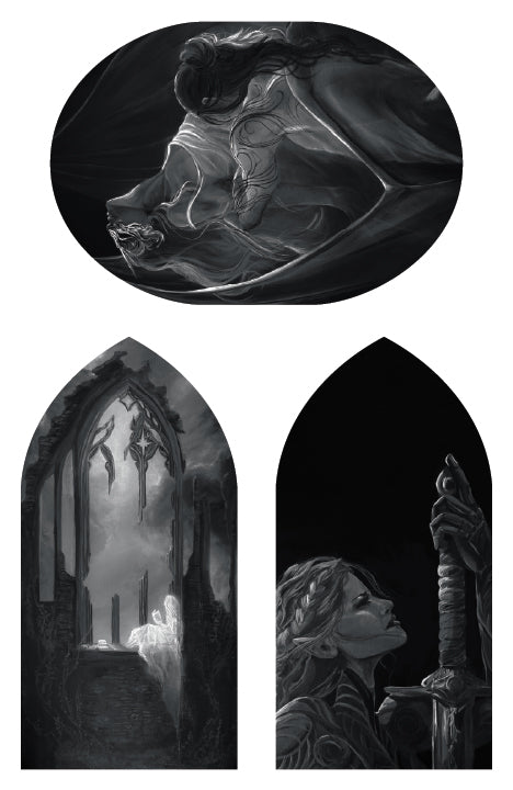 Death & Desire - Fable & Bind Book Art Pad