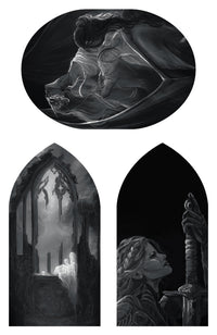 Death & Desire - Fable & Bind Book Art Pad
