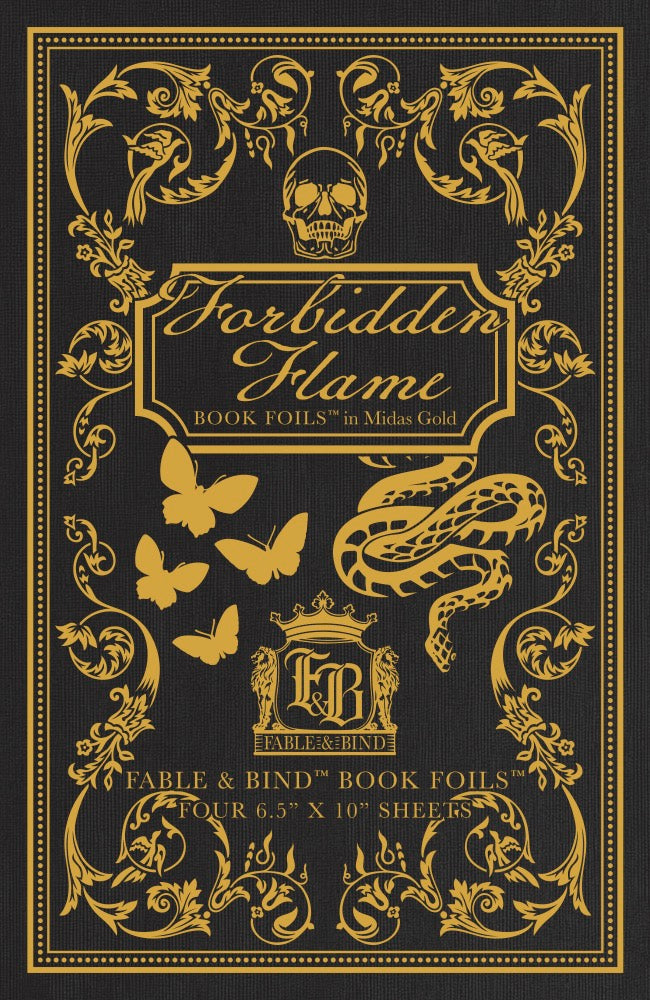 Forbidden Flame Fable & Bind Book Foils