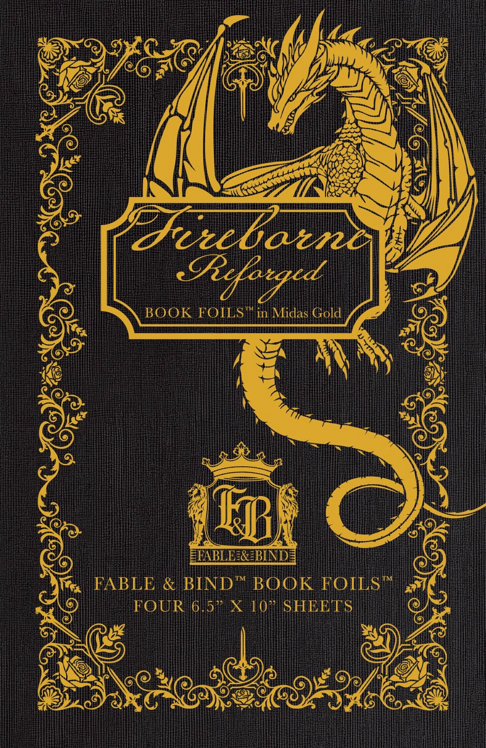 Fireborne: Reforged Fable & Bind Book Foils