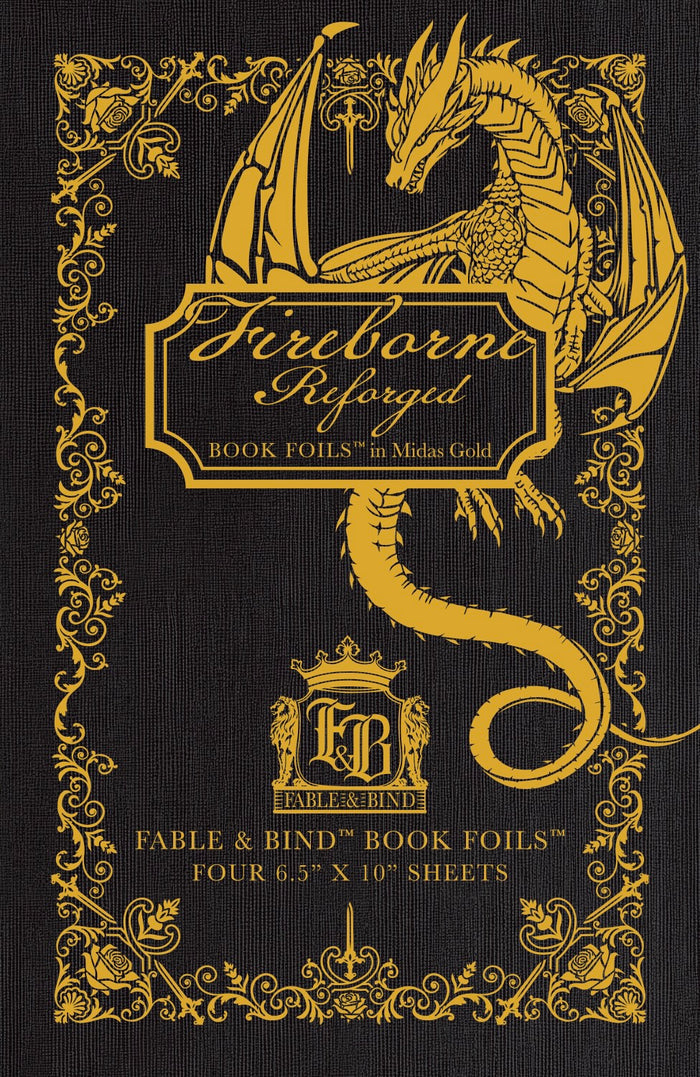 Fireborne: Reforged Fable & Bind Book Foils