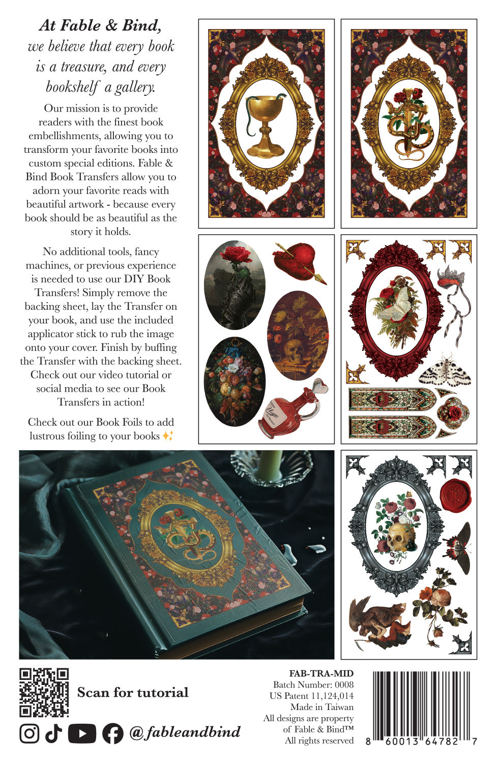 Midnight Muse Fable & Bind Book Transfers