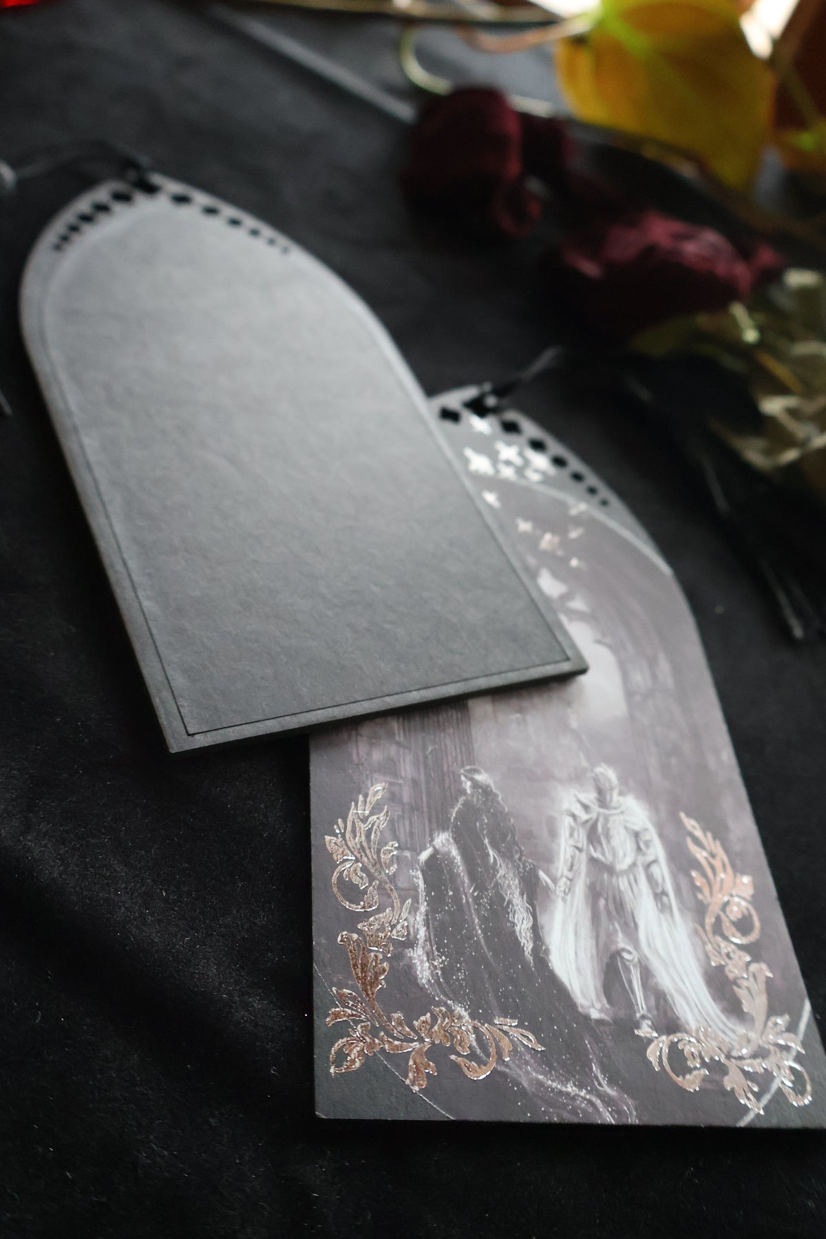 Gothic Arch Bookmark Blank